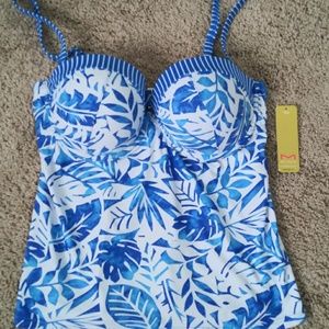 Tankini top. Maidenform M beach size 36D